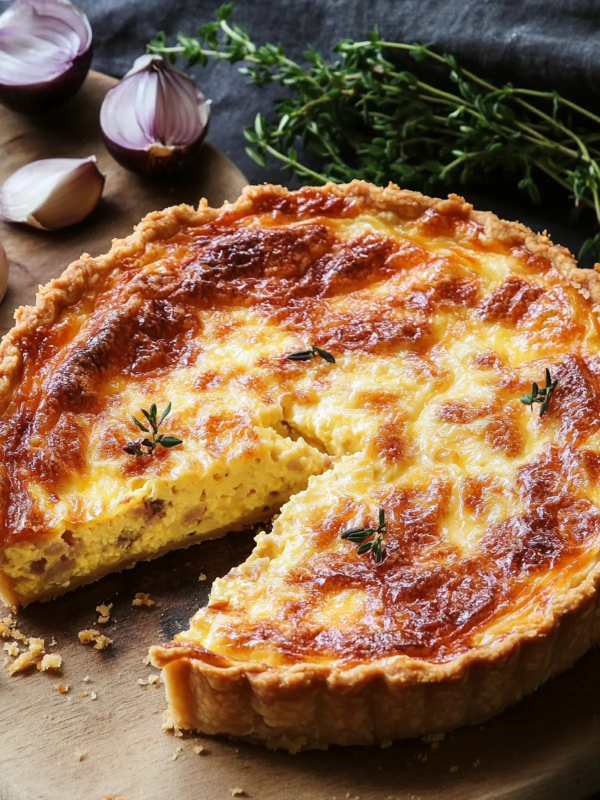 Delicious French Quiche Lorraine: Your Perfect Savory Tart! 5 French Quiche Lorraine (Savory Tart)