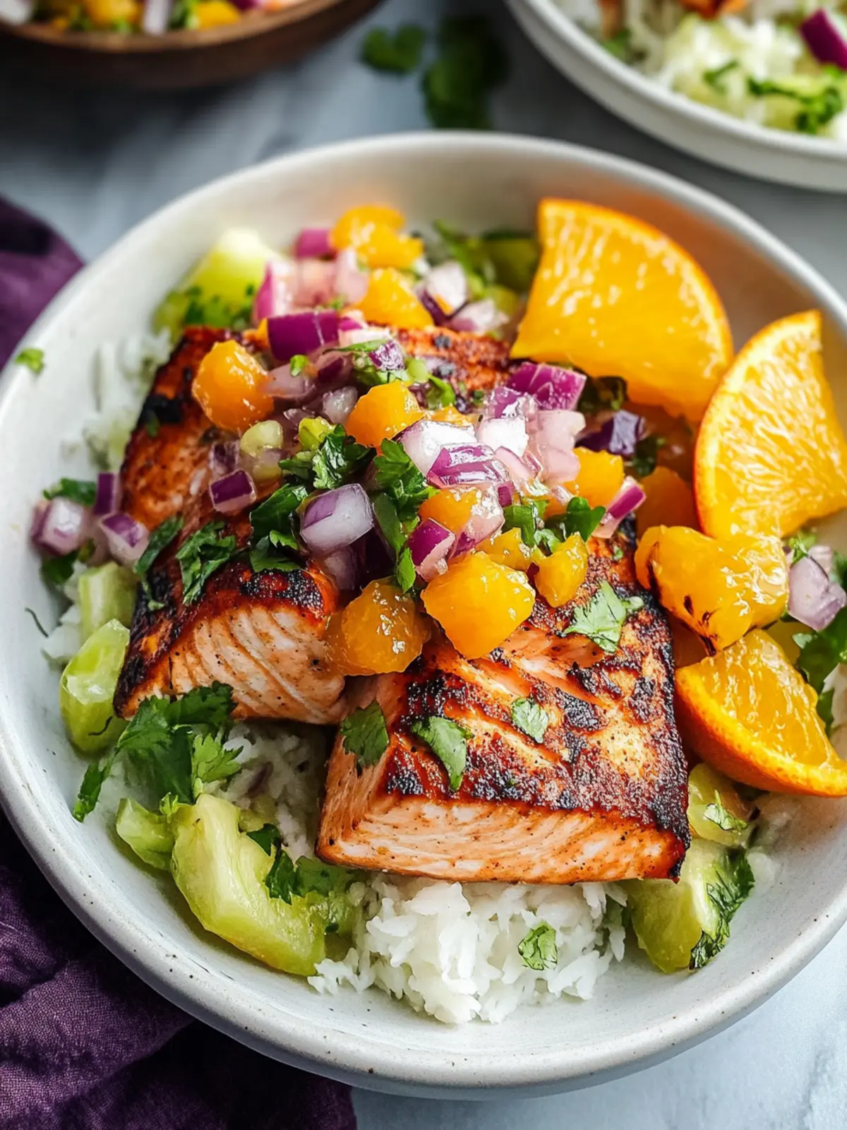 Savor Chipotle Salmon with Orange Salsa for a Bright Dinner 3 Chipotle Salmon with Orange Salsa