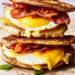 Crispy Potato, Bacon, Egg & Cheese Sandwiches for Brunch Bliss 9 Crispy Potato, Bacon, Egg & Cheese Sandwiches