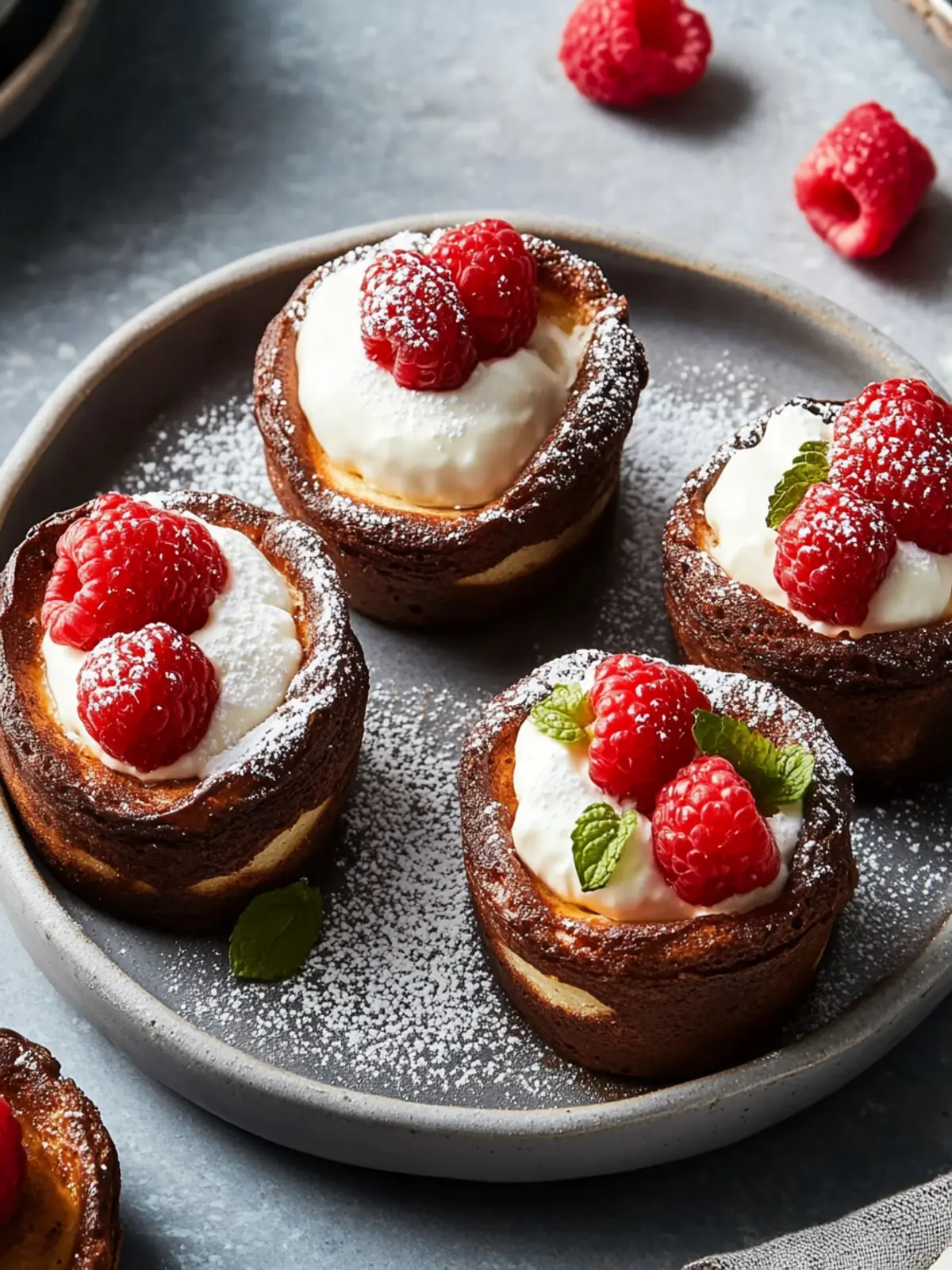 Mini Chocolate Dutch Baby Pancakes for a Sweet Morning Treat 4 Mini Chocolate Dutch Baby Pancakes