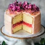 Rose Rhubarb Layer Cake: A Spring Celebration of Flavors 7 Rose Rhubarb Layer Cake
