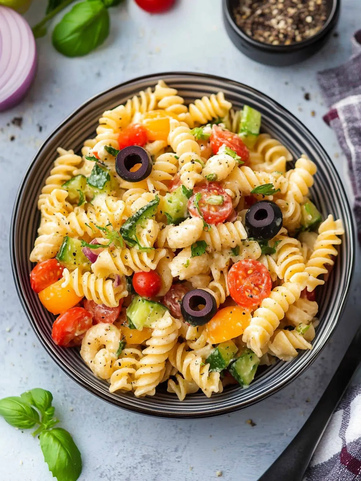 Delicious Easy Pasta Salad for Effortless Summer Gatherings 4 Easy Pasta Salad