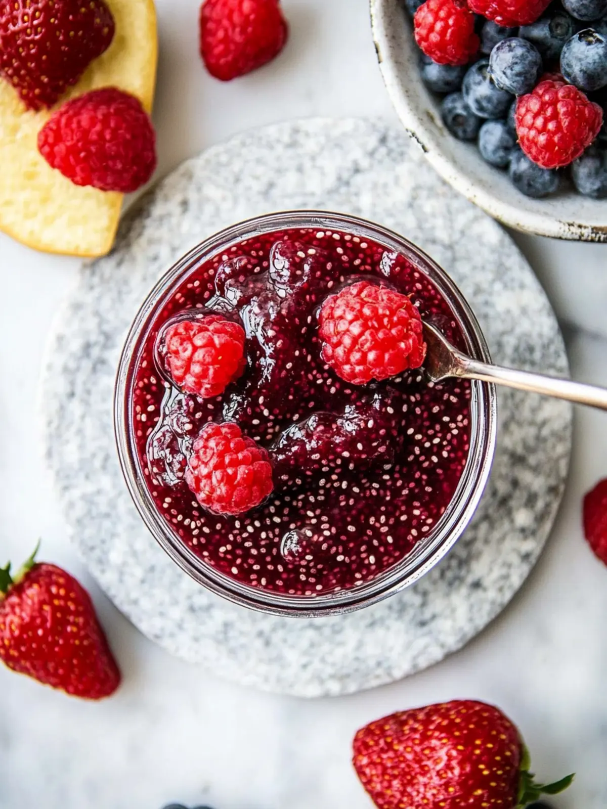 Delicious Chia Seed Jam: Fresh Berry Bliss Awaits 5 Chia Seed Jam