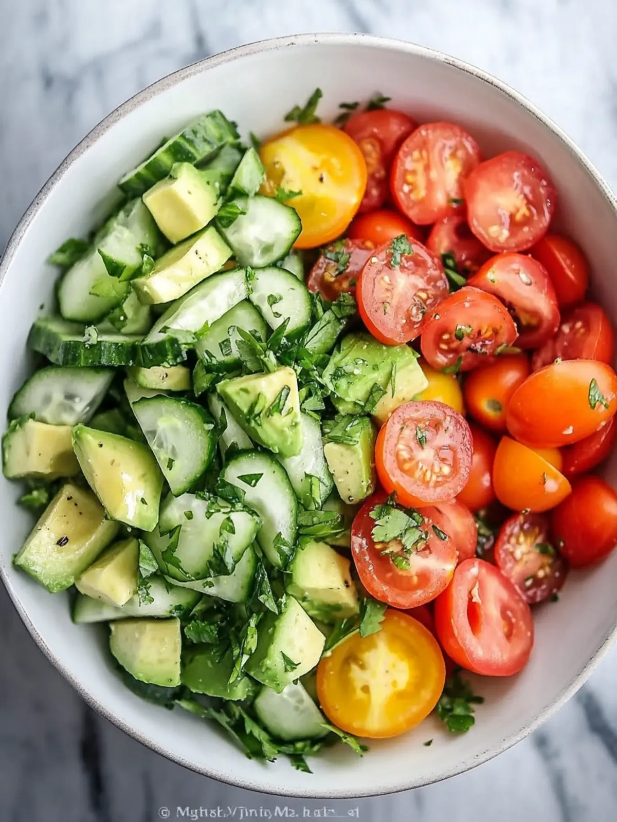 Fresh Cucumber Tomato Avocado Salad for Vibrant Summer Days 4 Cucumber Tomato Avocado Salad
