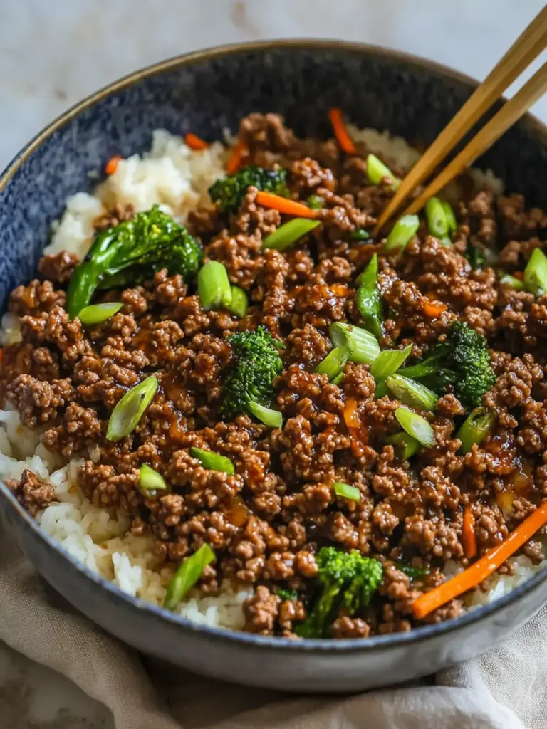 Ground Beef Teriyaki