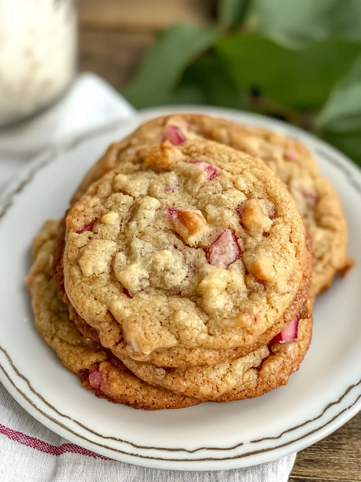 Sweet Brown Sugar Rhubarb Cookies That Will Delight You 4 Brown Sugar Rhubarb Cookies