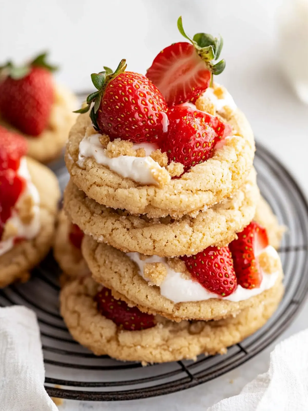 Irresistible Strawberry Shortcake Cookies You'll Love to Bake 4 Strawberry Shortcake Cookies