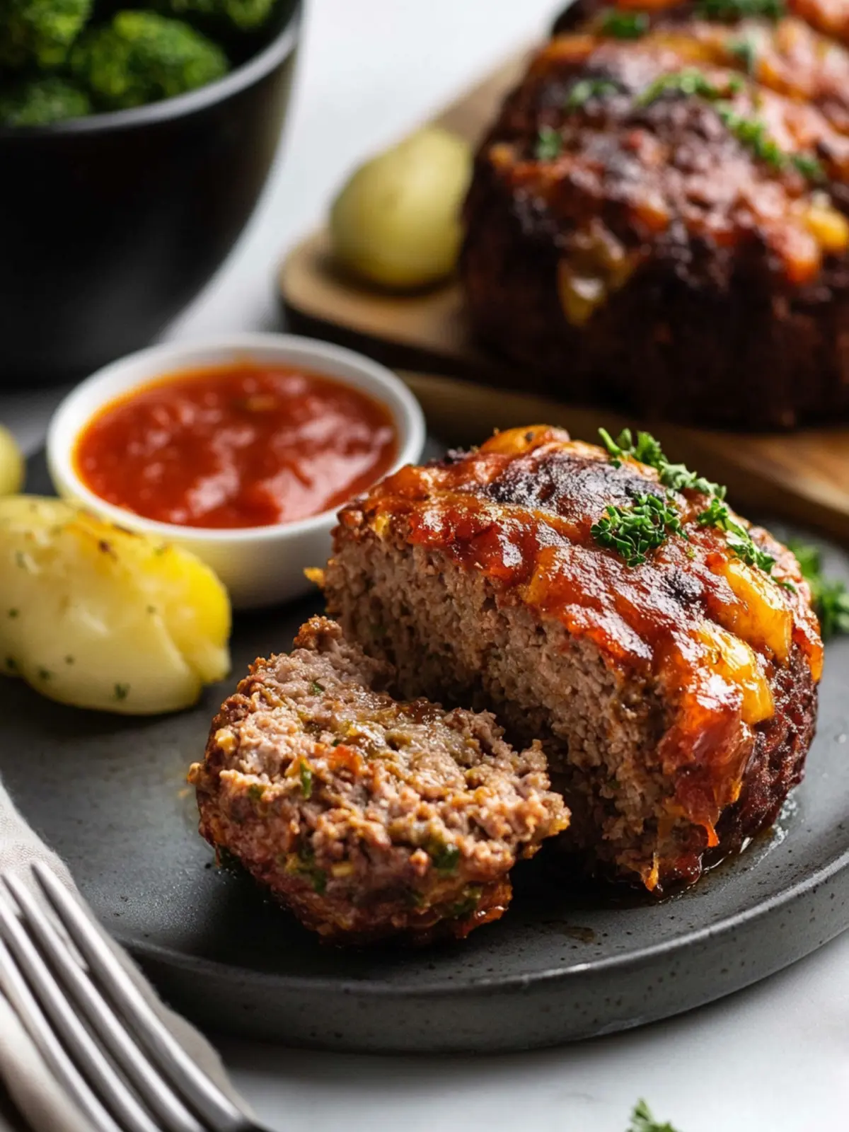 Mini Meatloaf Magic: Comfort Food for Quick Weeknight Dinners 3 Mini Meatloaf