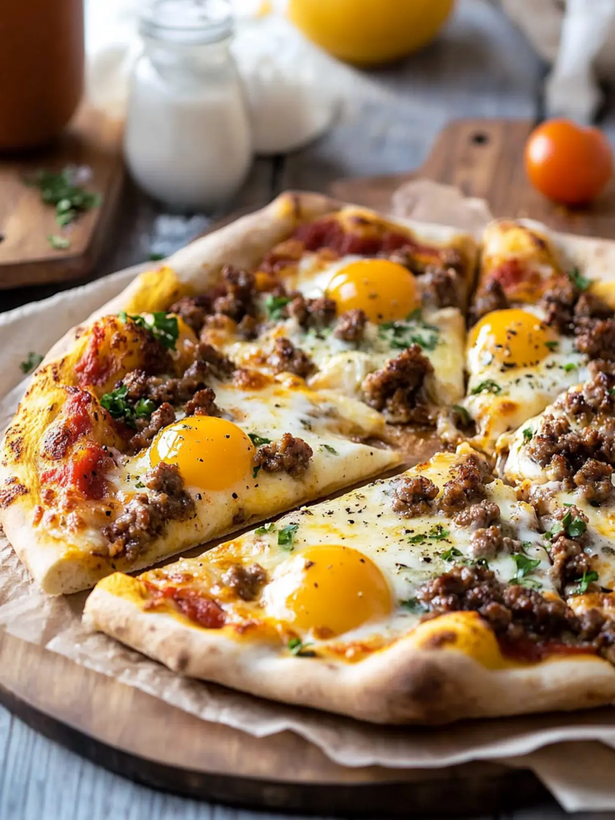 Sausage Breakfast Pizza: A Delicious Morning Game Changer 4 sausage breakfast pizza