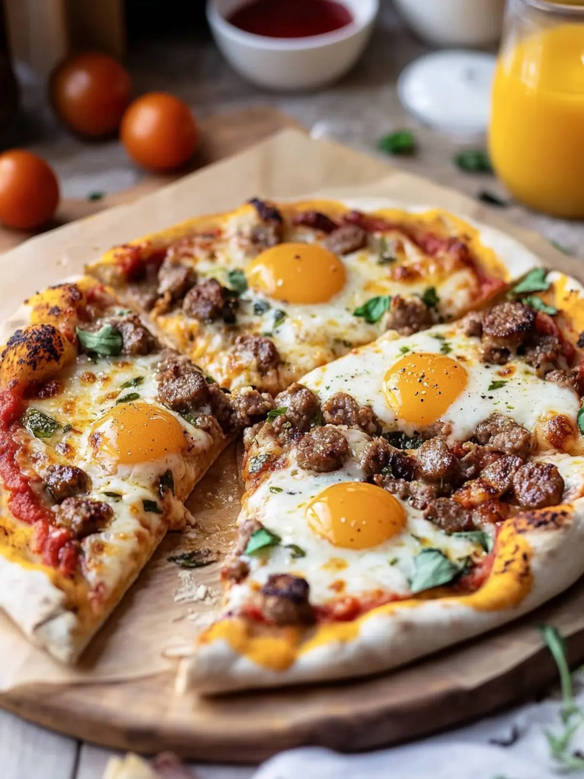 Sausage Breakfast Pizza: A Delicious Morning Game Changer 2 sausage breakfast pizza