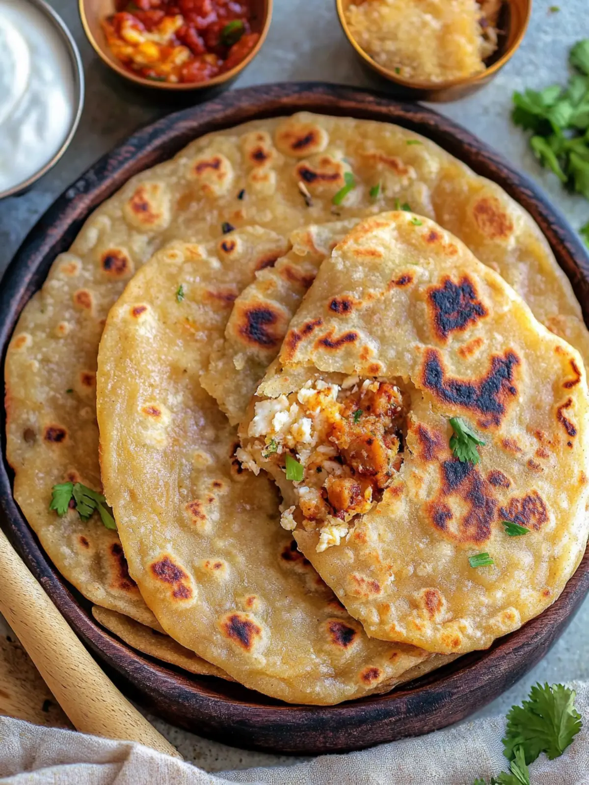 Easy Stuffed Spicy Cheese Paratha You’ll Want Every Day 2 Easy Stuffed Spicy Cheese Paratha