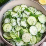 Zesty Creamy Cucumber Dill Salad for a Fresh Flavor Burst 43 Creamy Cucumber Dill Salad