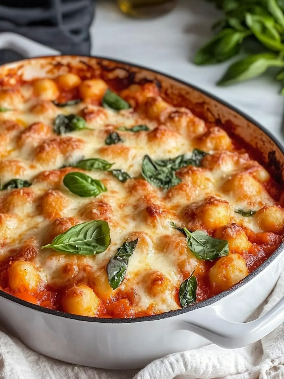 Baked Gnocchi with Beef and Spinach for Cozy Nights 2 Baked Gnocchi