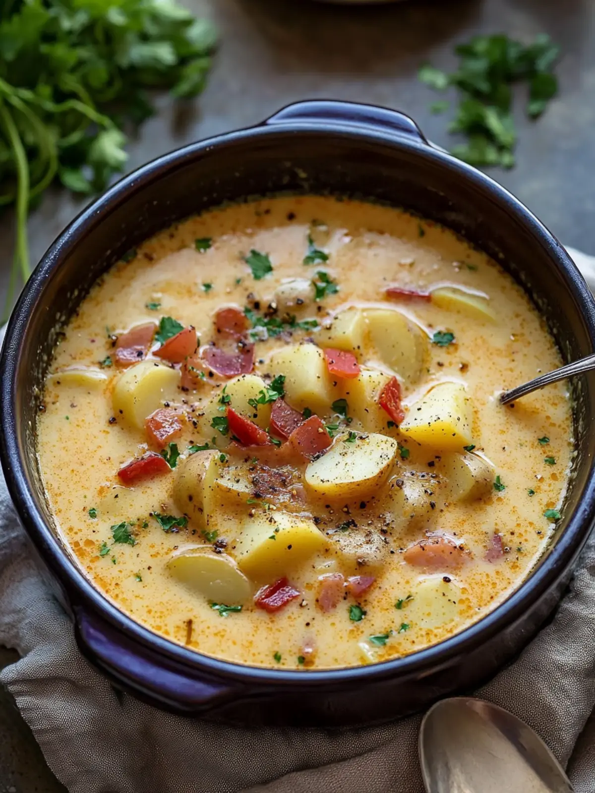 Hearty Cajun Potato Soup That's Easy and Full of Flavor 3 Cajun Potato Soup