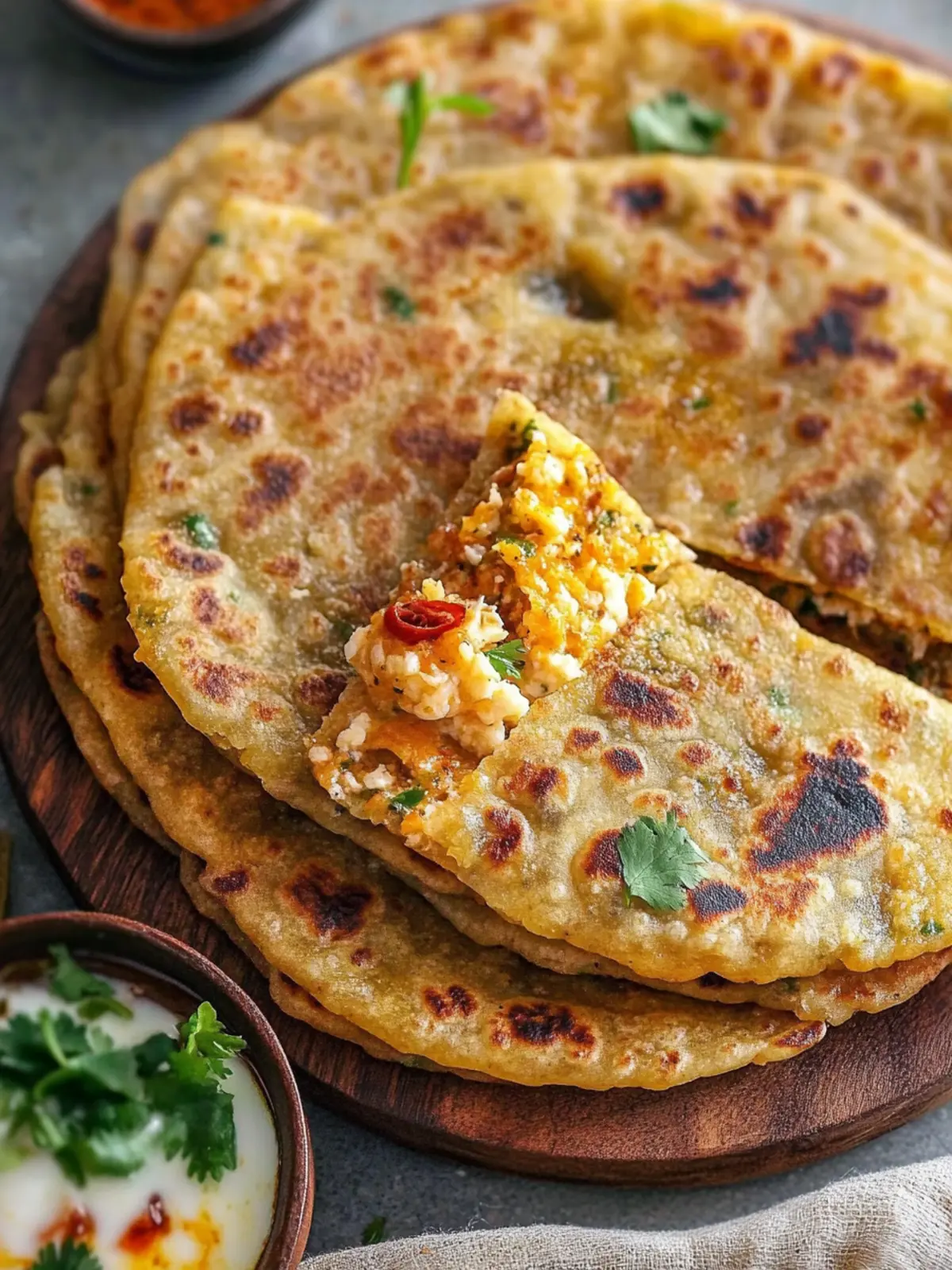 Easy Stuffed Spicy Cheese Paratha You’ll Want Every Day 3 Easy Stuffed Spicy Cheese Paratha