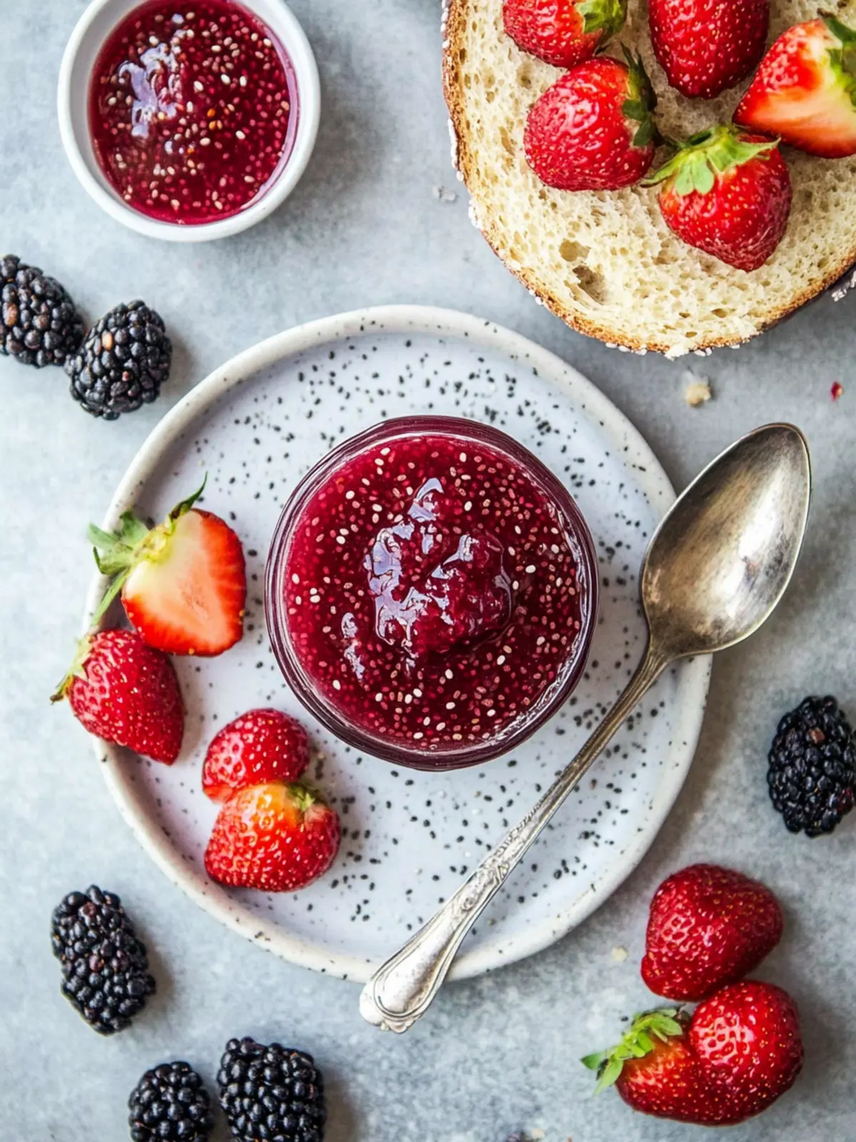 Delicious Chia Seed Jam: Fresh Berry Bliss Awaits 2 Chia Seed Jam