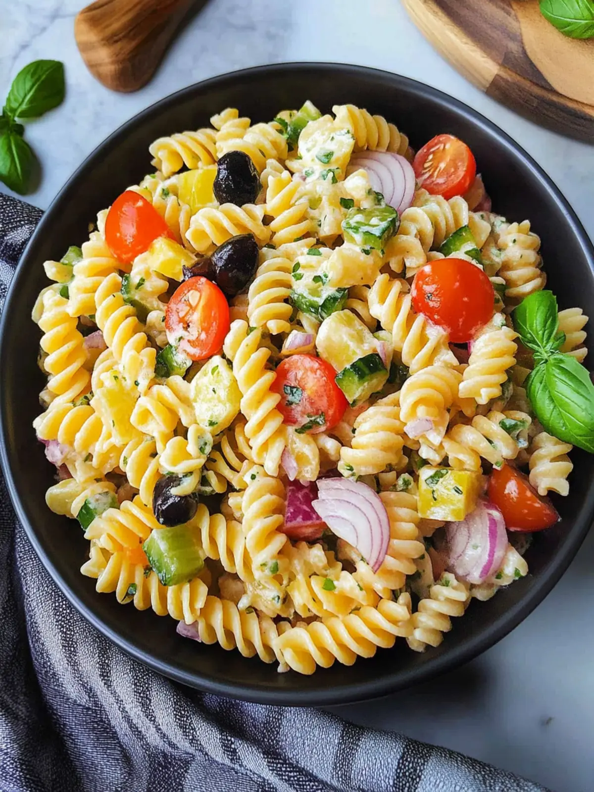 Delicious Easy Pasta Salad for Effortless Summer Gatherings 2 Easy Pasta Salad