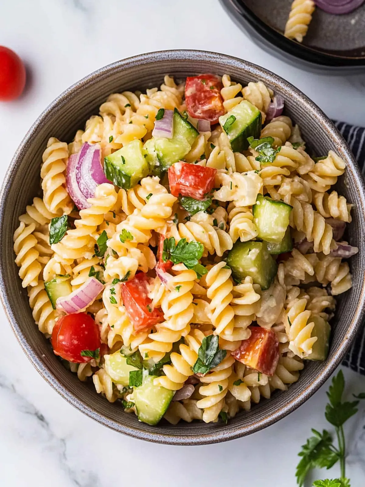 Delicious Easy Pasta Salad for Effortless Summer Gatherings 3 Easy Pasta Salad
