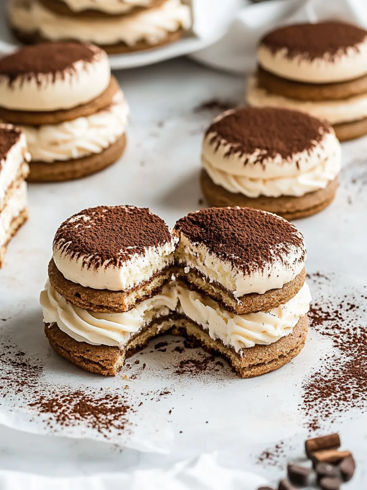 Tiramisu Sandwich Cookies Recipe for an Irresistible Treat 2 Tiramisu Sandwich Cookies Recipe
