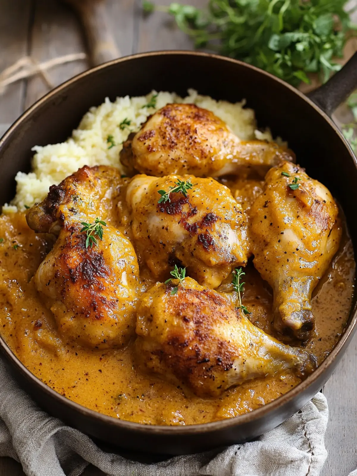 Southern Smothered Chicken That Takes Comfort Food Higher 4 Southern Smothered Chicken