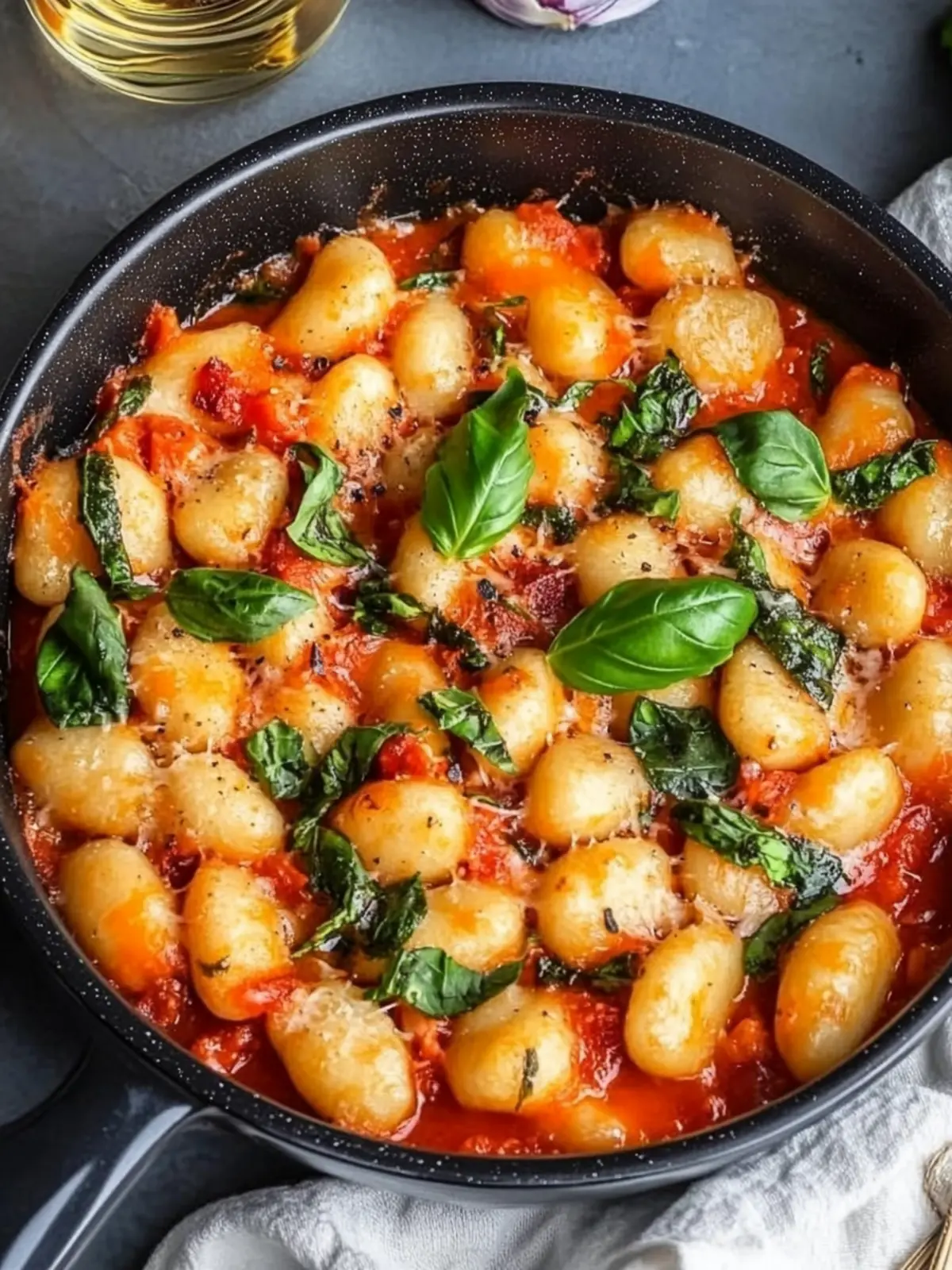 Baked Gnocchi with Beef and Spinach for Cozy Nights 4 Baked Gnocchi
