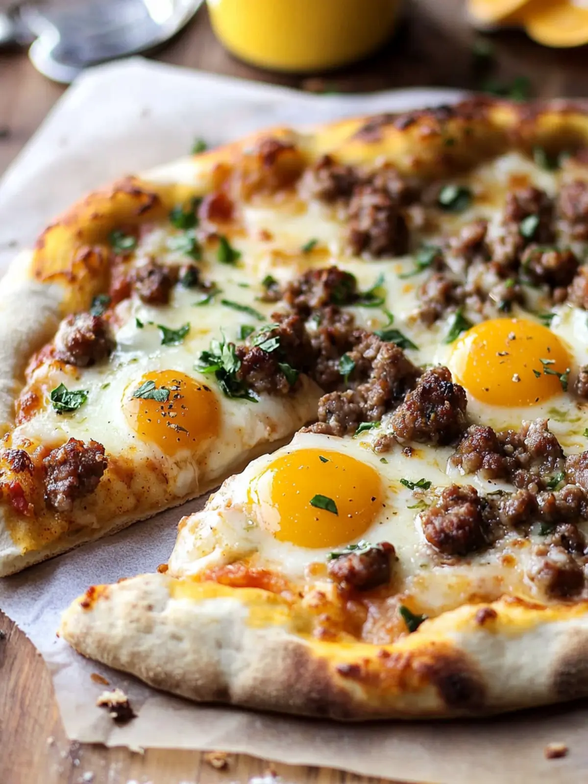 Sausage Breakfast Pizza: A Delicious Morning Game Changer 3 sausage breakfast pizza