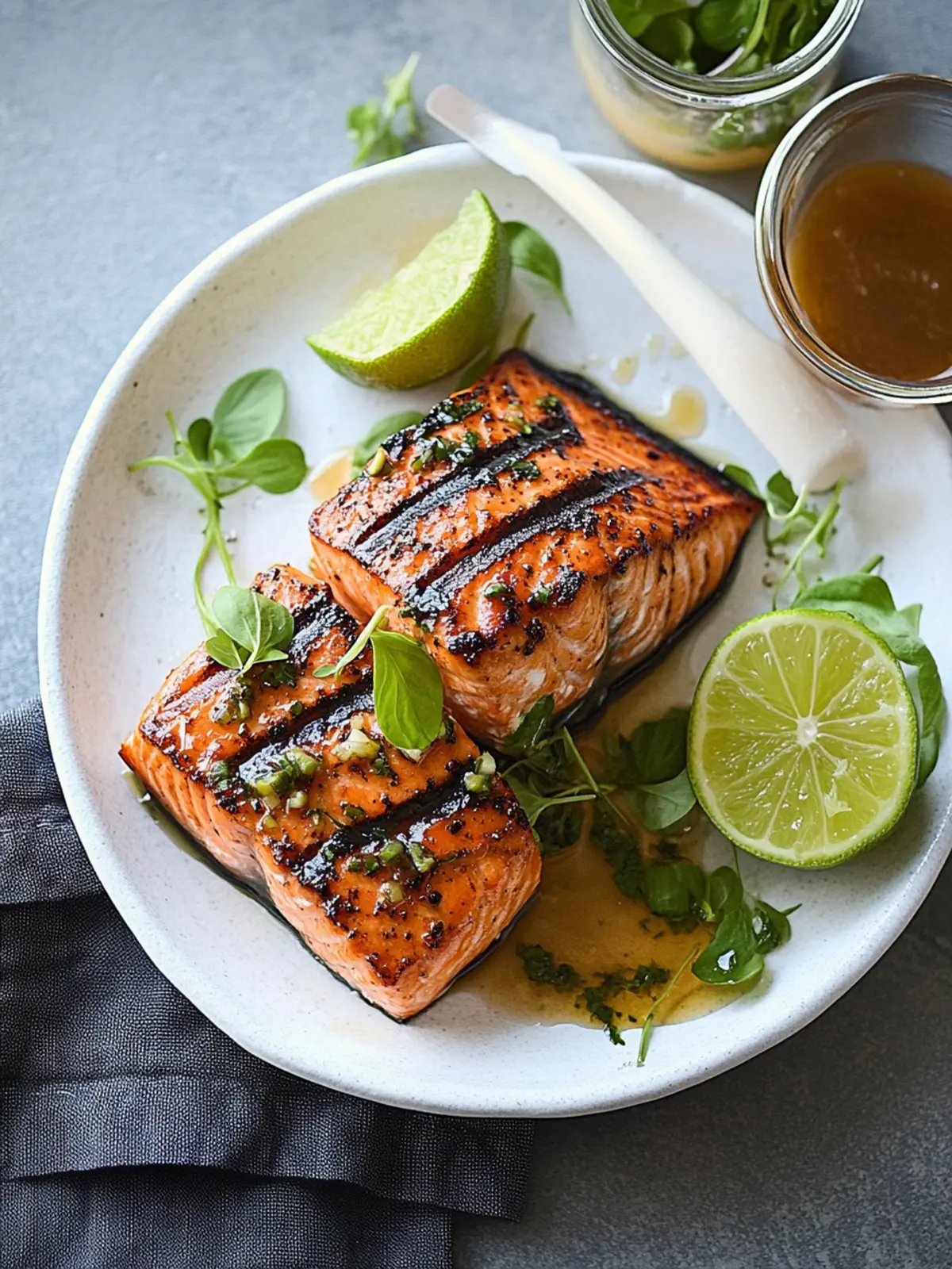 Grilled Salmon with Honey & Lime: A Delightful Summer Dish 3 Grilled Salmon With Honey & Lime