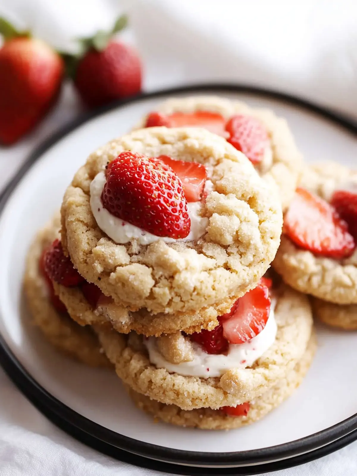Irresistible Strawberry Shortcake Cookies You'll Love to Bake 3 Strawberry Shortcake Cookies