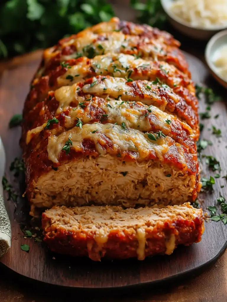 Parmesan Chicken Meatloaf